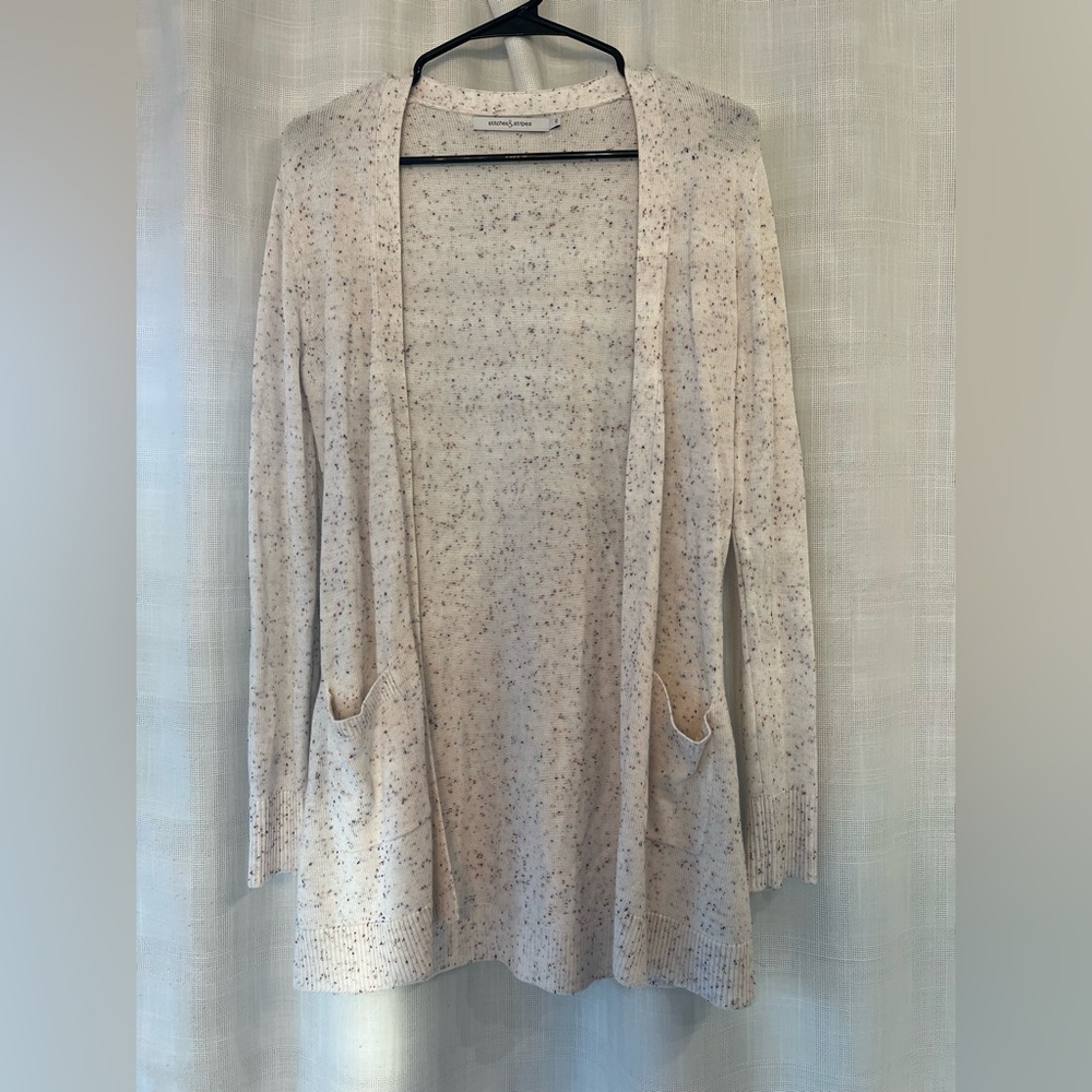 Stitches & Stripes Speckled Sweater